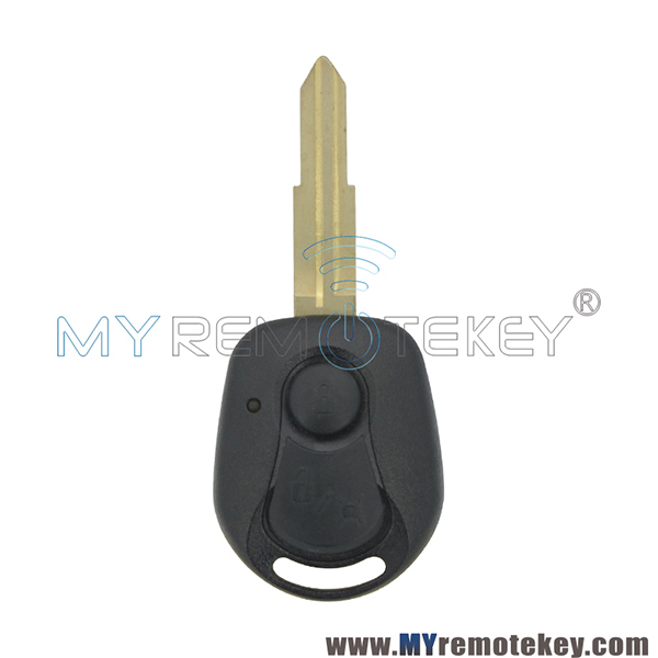 Remote key shell 2 buttons for Ssangyong Actyon Kyron Rexton