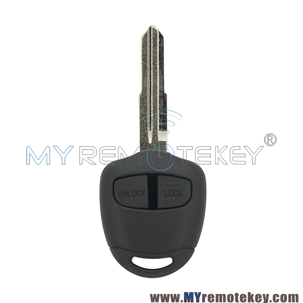 Remote key case shell MIT11R 2 button For Mitsubishi Outlander riton Lancer Evo CT9A Vll Vlll Lx