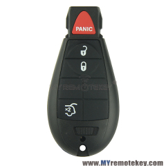 #4 IYZ-C01C New type Fobik remote key fob 3 button with panic for Chrysler Dodge Jeep Commander Grand Cherokee ID46(PCF7941)