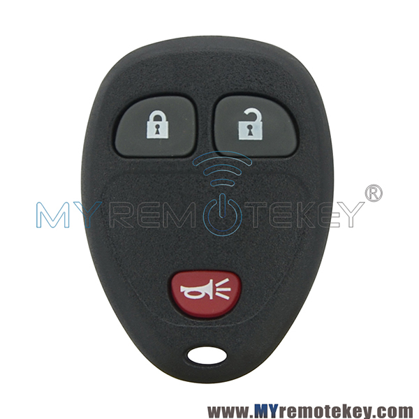 For Buick Lucerne Cadillac Chevrolet remote fob case OUC60270 3 button