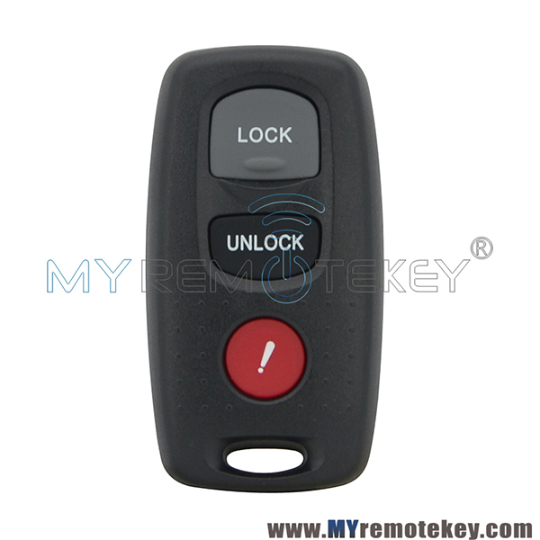 KPU41846 Remote key fob 3 button 313.8Mhz for Mazda 3 6 2004 2005 BN8P675RY