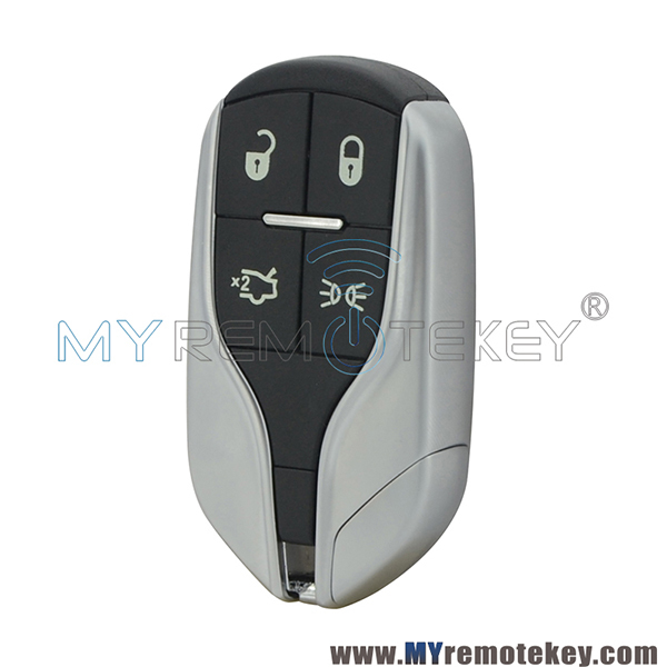 M3N-7393490 Smart car key case shell 4 button for Maserati Quattroporte Ghibli 2014 2015 2016 M3N7393490