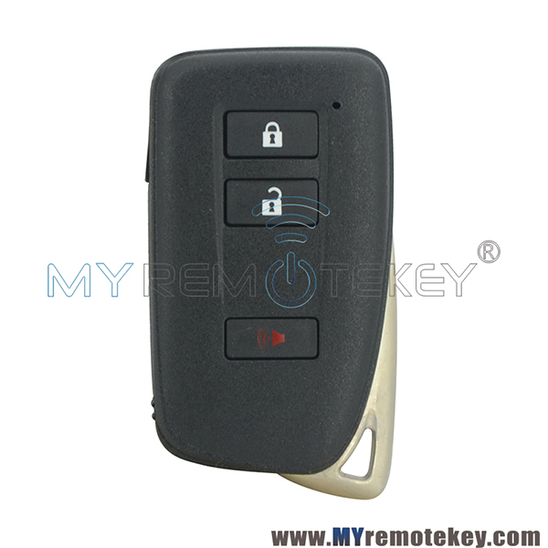Smart key case shell 2 button with panic for Lexus ES250 IS250 GS350 GS450h