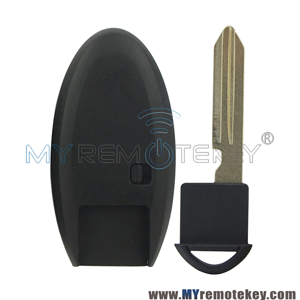 Smart car key shell 3 button for Infiniti G25 G35 G37 EX35 Q60 Q40 2008 - 2012 KR55WK48903 with notch