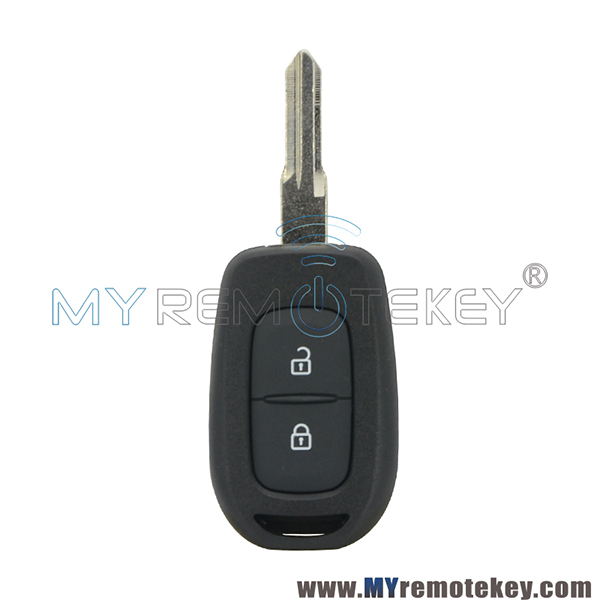 Remote key 2 button Hitag AES-4A Chip 433Mhz  FSK for Renault Duster Kwid Sandero Logan