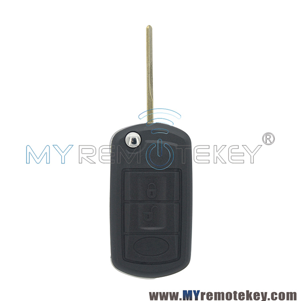 Flip remote key shell for Landrover LR3 Range Rover HU92 3 button