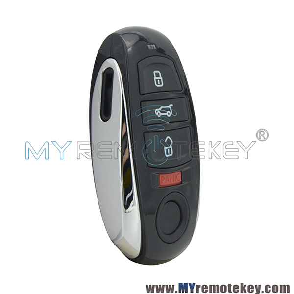 Smart key 4 button 315Mhz 434MHZ 868MHZ  for Volkswagen Touareg 2012 2013 2014 2015 2016 IYZVWTOUA