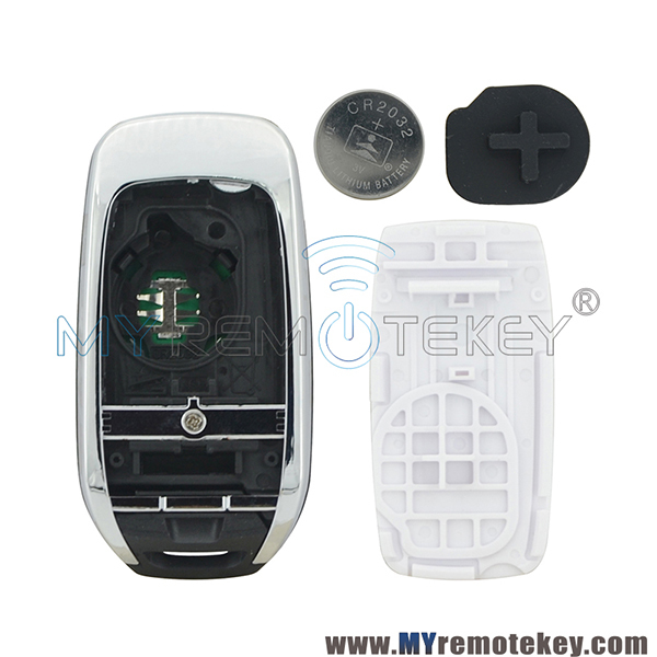 CWTWB1G767 Flip remote key 3 button 434mhz PCF7961 4A chip VAC102 blade for Renault Kadjar Captur 2013-2017