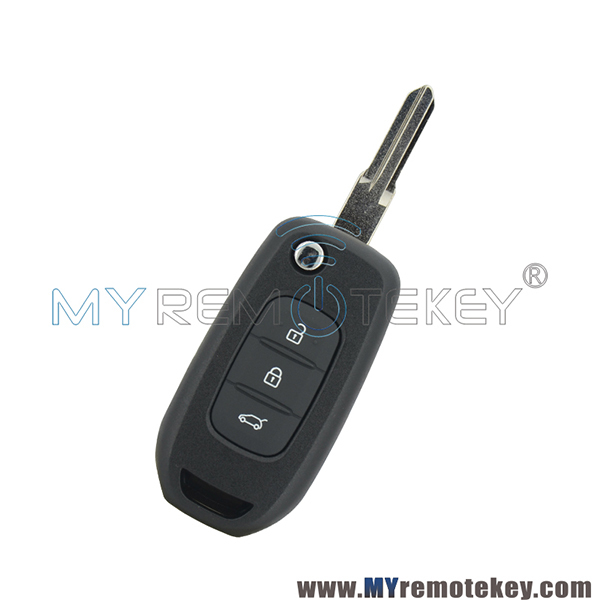 CWTWB1G767 Flip remote key 3 button 434mhz PCF7961 4A chip VAC102 blade for Renault Kadjar Captur 2013-2017