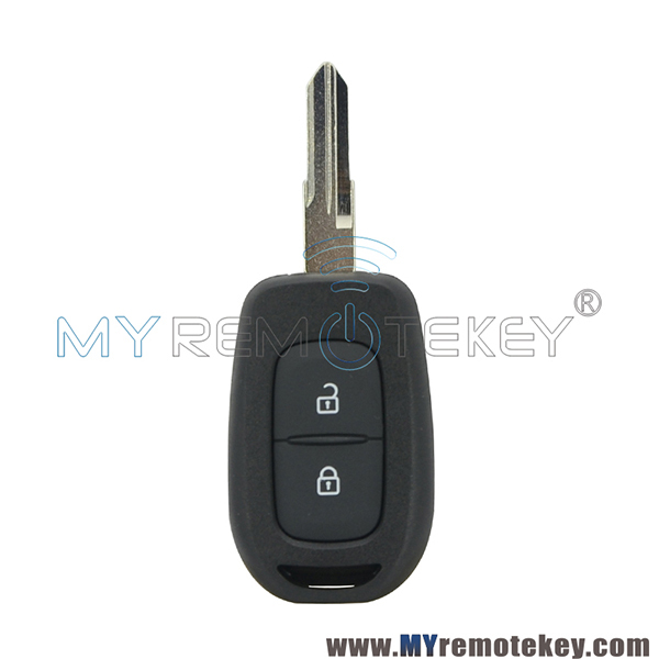 Remote Key VAC102 2 Button 433Mhz FSK Hitag AES-4A Chip For 2016 2017 Renault Duster Sandero Kwid