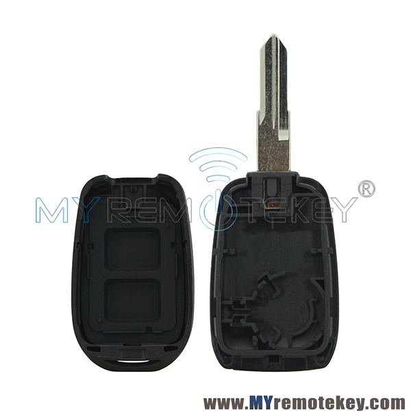 Remote car key case shell 2 button VAC102 for Renault Duster Kwid Sandero Logan 2016 2017