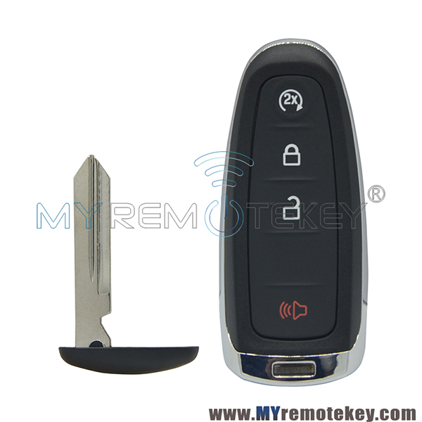 164-R8091 Smart key 4 button 315mhz 433mhz ID46 PCF7953 for FORD Explorer Edge Flex Expedion Lincoln MKX M3N5WY8609 2011 - 2015 5921285