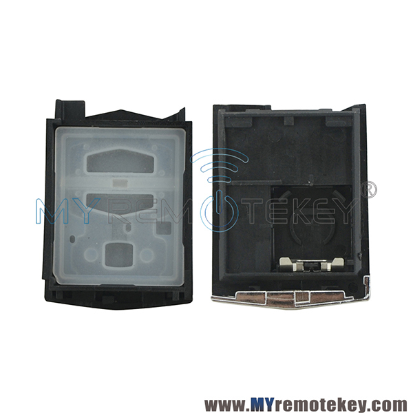 Remote key part shell 2 button for Mazda 3 5 6 M6 RX8 MX5 flip key fob case