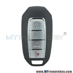 KR5TXN7 smart key case 4 button for 2020 Infiniti QX60 PN 285E3-6HE1A