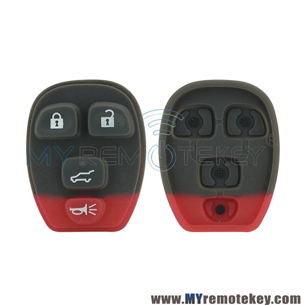 （with battery holder）For Buick Lucerne Cadillac Chevrolet remote fob case OUC60270 4 button