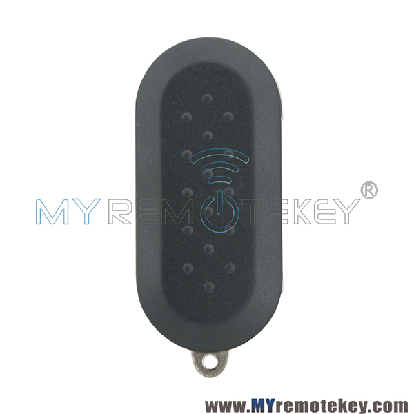 Flip remote key 3 button 433mhz ID46-PCF7946 chip SIP22 blade for Fiat 500 (Delphi system)
