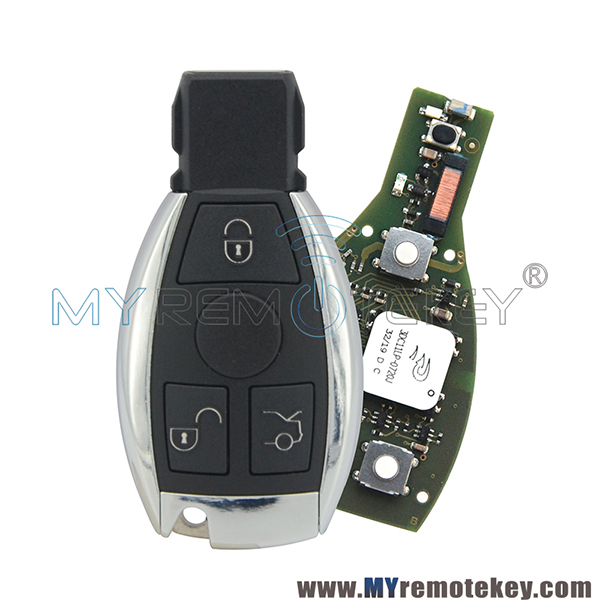 Smart key 3 button 434mhz for Mercedes Benz FBS3 KeylessGo FBS3 PCB Keyless Entry W204/207/212/164/166/221