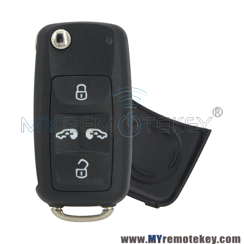 7NO 838 202K Remote key shell 4 button for Volkswagen 7NO838202K