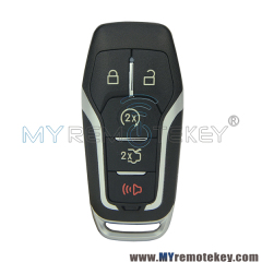 2013-2015 Ford Fusion smart key P/N 164-R7989 5923896 M3N-A2C31243300 5-Btn 902mhz  NCF2951F
