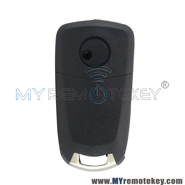 For Opel flip remote key case shell 3 button HU100