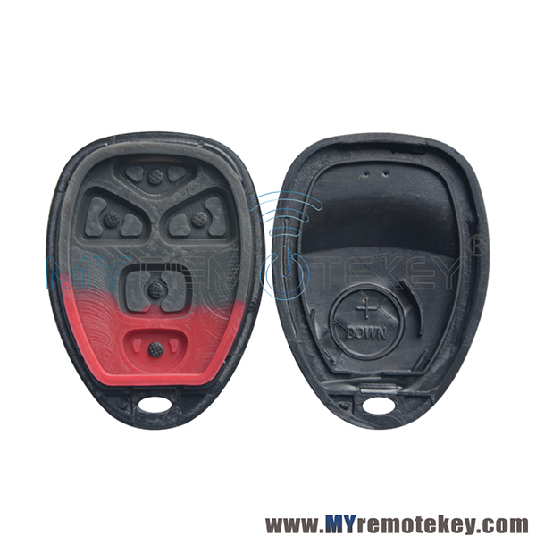 (with battery holder )OUC60270 Remote fob shell case for Buick Cadillac Chevrolet 5 button