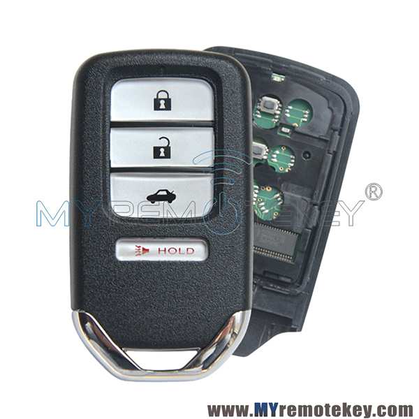 Smart key KR5V1X 313.8mhz/ KR5V2X 434mhz 47chip 3 button with panic for Honda Civic 2017-2020 72147-TBA-A01