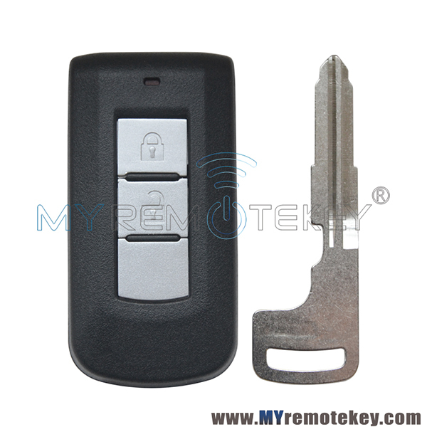 G8D-644M-KEY-E keyless go smart key 2 button 433mhz ID46-PCF7952 chip for Mitsubishi ASX Lancer Outlander 2010-2015