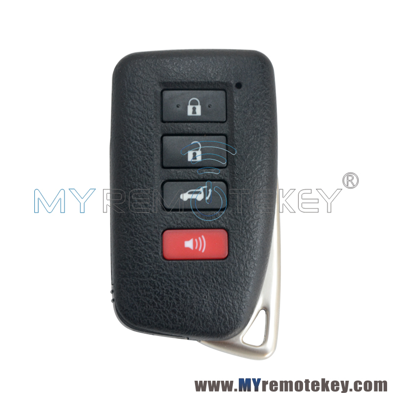 HYQ14FBB Smart key shell case 3 button with panic for Lexus LX570 RX350 RX450 2016-2020