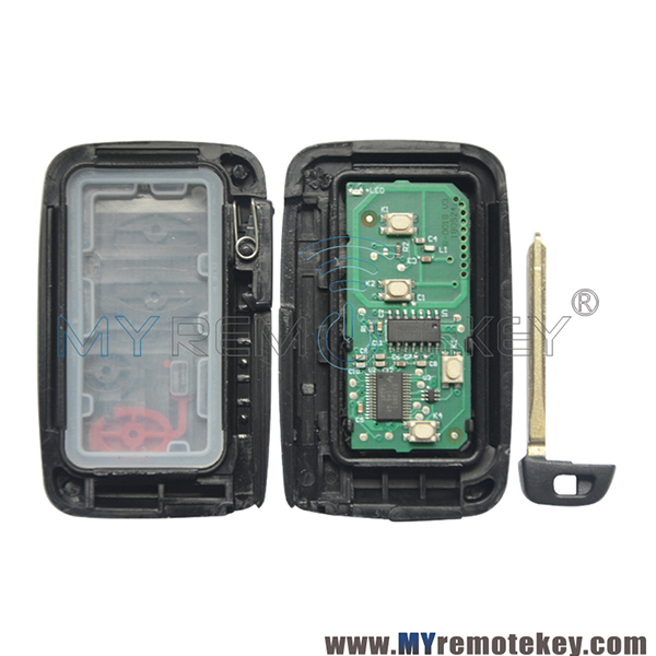 HYQ14AAB smart key 315mhz 3 button 4D chip for Toyota Highlander RAV4 2008-2012 89904-48100(PCB:271451-0140)