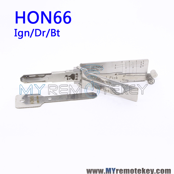 LISHI HON66 IgnDrBt 2 in 1 Auto Pick and Decoder For Honda