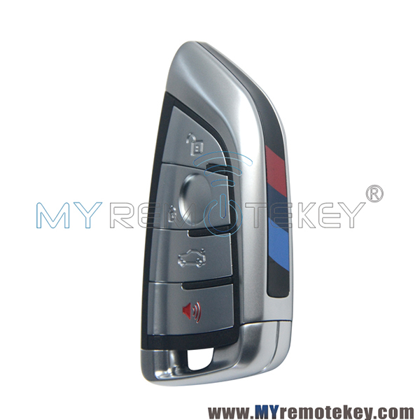 Keyless Go Smart key Comfort Access NBGIDGNG1 4 button 315Mhz 434Mhz 868mhz ID49-PCF7953 chip for BMW X5 X6(with foot kick sensor)