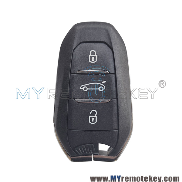 Smart key shell 3 button for Peugeot 308 508 3008 5008 Citroen C4 Cactus Picasso
