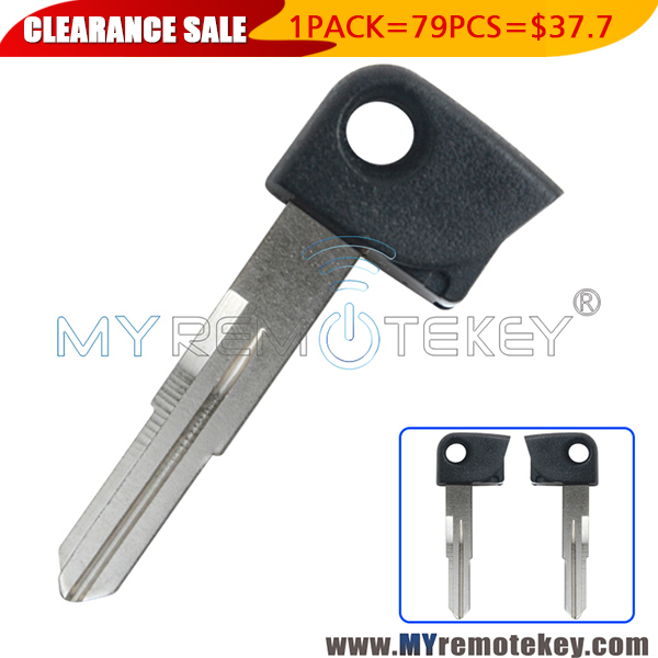 1 pack Smart emergency key uncut blade for 2005 - 2012 Acura RL ACJ8D8E24A04