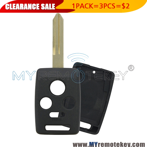 1 pack Remote key shell case 3B with panic for Subaru Outback Legacy Tribeca 
