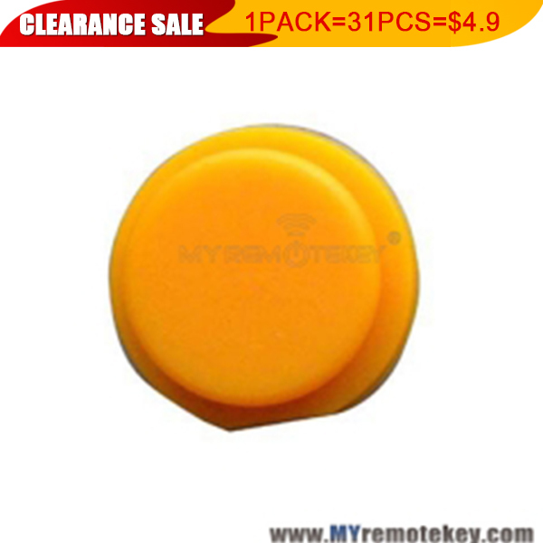 1 pack Remote rubber button pad for Smart Fortwo remote key