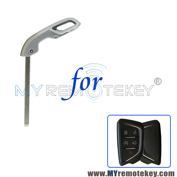 Smart emergency insert key blade for 2020 Cadillac CT5 CT4 smart remote 13536119