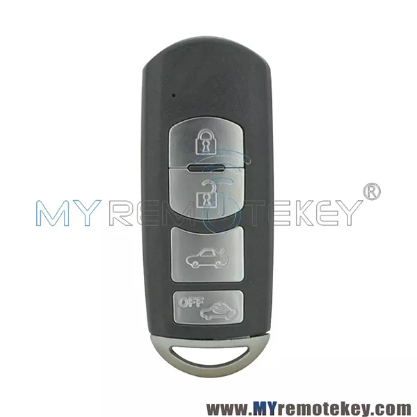 Smart key case 4 button for Mazda 6 3 MX-5 CX-3 CX-5 CX-7 SKE13E-01