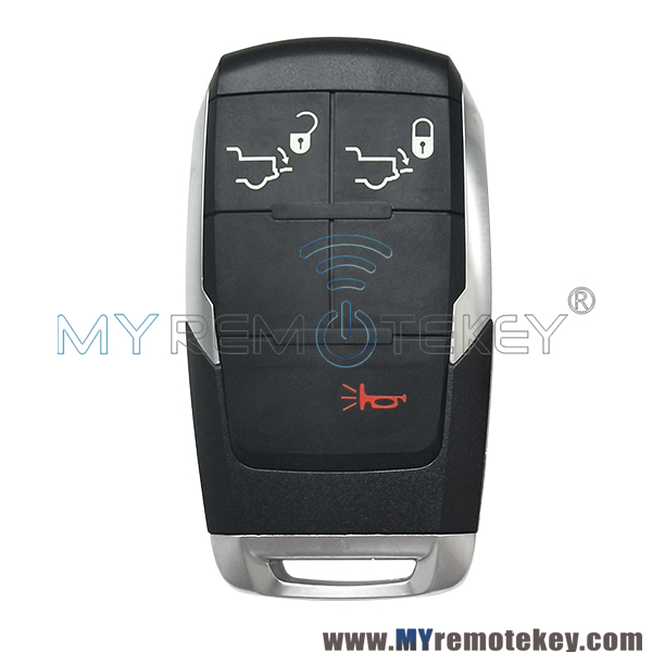 GQ4-76T Smart key 3 button 433Mhz 4A Chip for 2019-2021 Dodge Ram 2500 3500 68381171AB