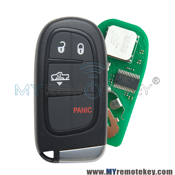 GQ4-54T Smart key 434mhz 4 button PCF7953 46 chip for 2013 2014 2015 2016 2017 2018 Dodge RAM 1500 2500 3500 GQ454