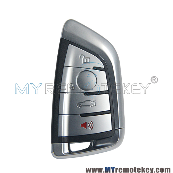 FCC ID YGOHUF5662  Smart key shell 4 button  for  BMW 3 5 7 Series 2009-2014