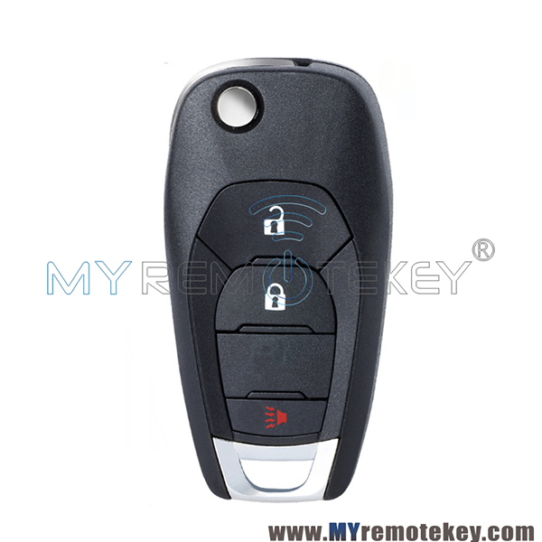 LXP-T003 Flip Remote Key 3 Button 315mhz ID46 for Chevrolet Trax Spark 2019-2022 PN: 13522783