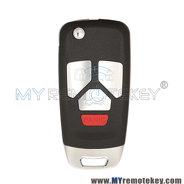 Xhorse XNAU02EN Wireless Universal Remote For Audi Style 4 Button for Xhorse VVDI Key Tool
