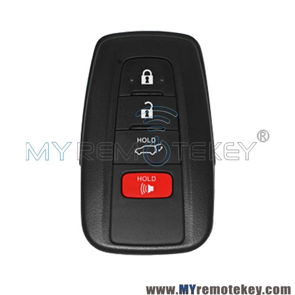 HYQ14FBC Smart Key 4 Button 312/314MHZ for 2020-2021 Toyota Highlander 8990H-0E020(board 0351)