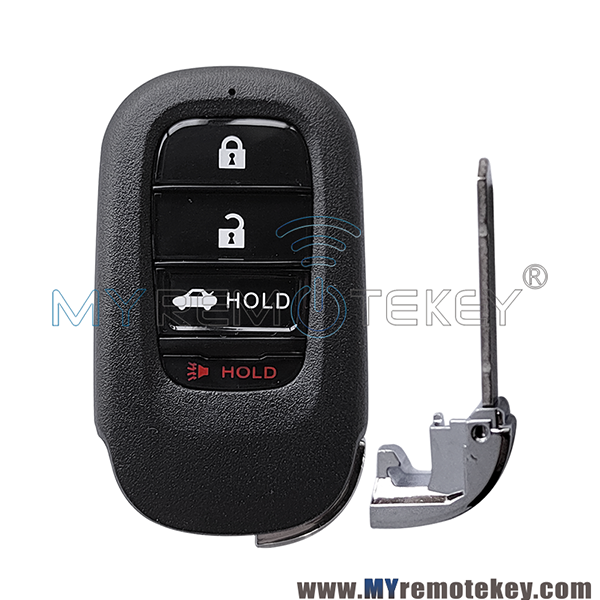 72147-T20-A01 Smart key shell 4 button for 2022 Honda Accord KR5TP-4