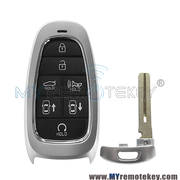 95440-M5000 Smart Key shell 7 button for 2019-2021 Hyundai Nexo TQ8-FOB-4F20