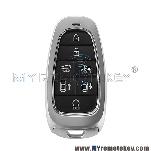 95440-M5000 Smart Key shell 7 button for 2019-2021 Hyundai Nexo TQ8-FOB-4F20