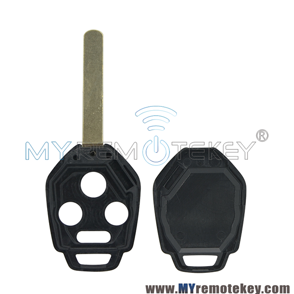 Remote key shell case DAT17 3 button with panic for Subaru Legacy Outback 2009 2010 2011 2012