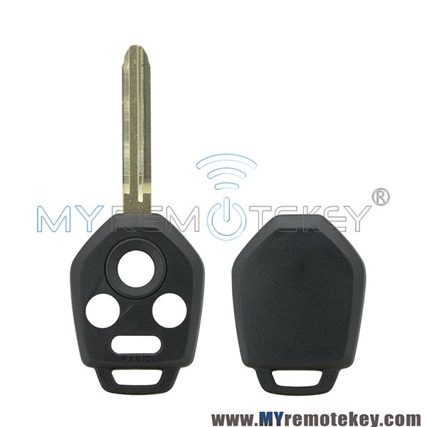 Newest remote key shell 3 button with panic TOY43 blade for Subaru