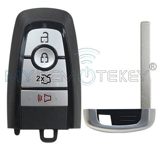 2017-2022 for Ford Edge Explorer Fusion Mustang smart key shell cover  PN 164-R8150 M3N-A2C93142300 4 button M3NA2C93142300