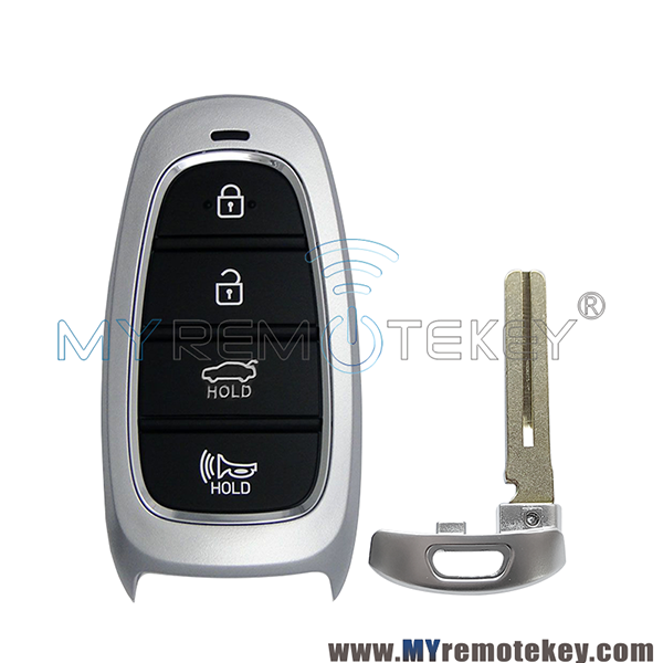 2019-2021 for Hyundai Sonata FCC TQ8-FOB-4F20 Smart Key case shell 4 button